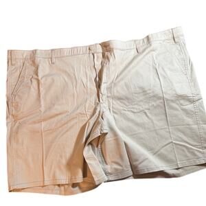 58 Dockers Flex Comfort Pants Mens Stretch Waist Khaki Casual Big Tall